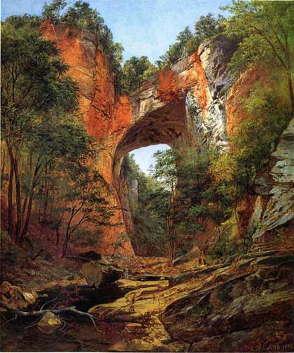 Painting Code#2396-David Johnson - Natural Bridge