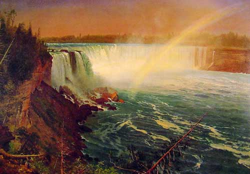 Painting Code#2476-Bierstadt, Albert(USA): Niagara