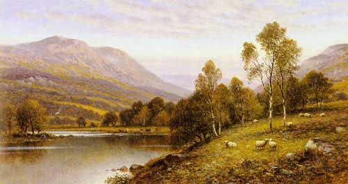 Painting Code#2601-Glendening, Alfred(England): Early Evening, Cumbria