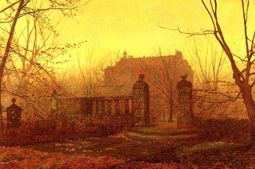 Painting Code#2604-Grimshaw, John Atkinson(England): Autumn Morning