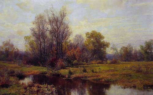 Painting Code#2628-Jones, Hugh Bolton(USA): Woodland Scene