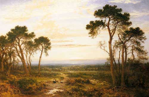 Painting Code#2668-Leader, Benjamin Williams(England): Across The Heath