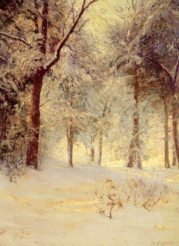 Painting Code#2751-Palmer, Walter Launt(USA): Sunshine After Snowstorm
