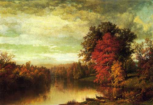 Painting Code#2896-William Mason Brown - Color of Fall