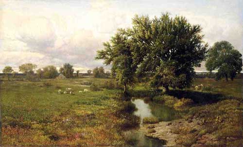 Painting Code#2897-William Mason Brown - Summer Pastures