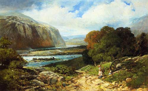 Painting Code#2911-Andrew W. Melrose - Near Harper&#039;s Ferry