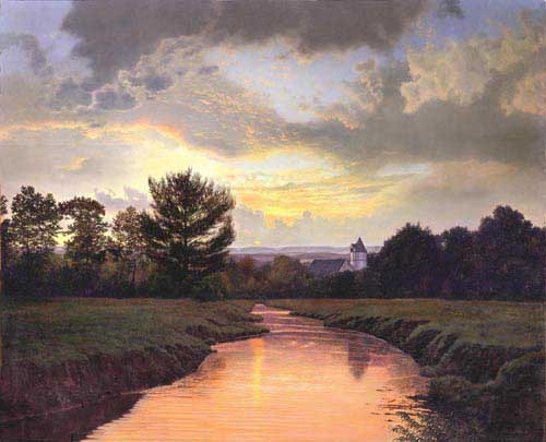 Painting Code#2917-Tim Barr - September Sunset