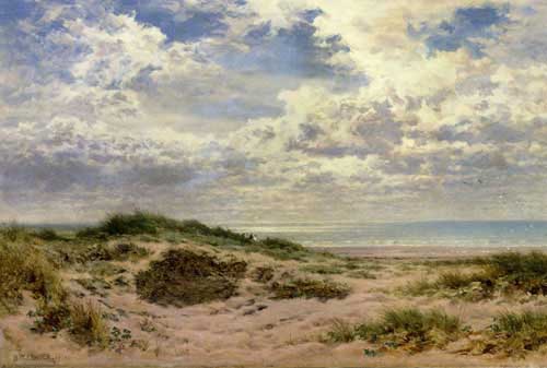 Painting Code#2944-Benjamin Leader - A Fine Morning on the Sussex Coast