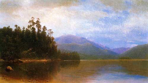 Painting Code#2991-Homer Dodge Martin - Saranac Lake