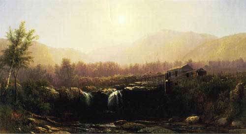 Painting Code#2993-Homer Dodge Martin - The Old Mill