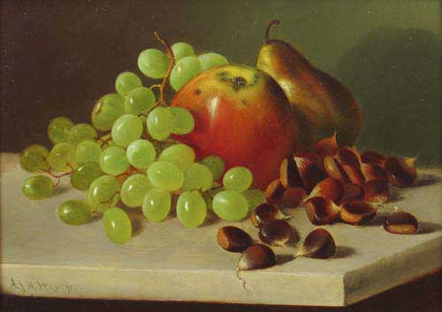 Painting Code#3042-Fruit Still Life