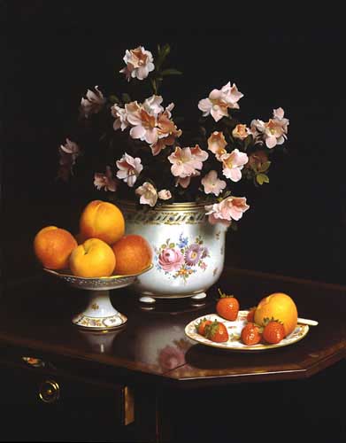 Painting Code#3061-Gjertson, Stephen(USA): An English Table