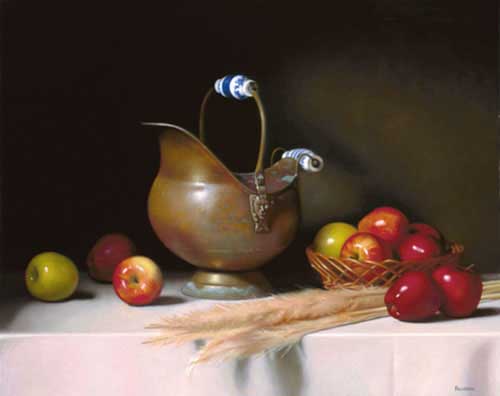 Painting Code#3449-Kirk Richards: Autumn Table