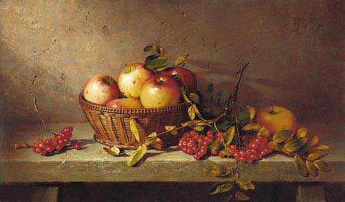 Painting Code#3459-Annenkov. Dmitry - Still Life with Fruits