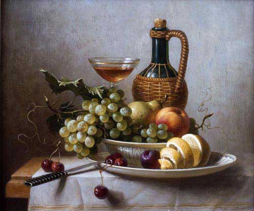 Painting Code#3501-Belkovsky Igor - Natyurmort with lemon
