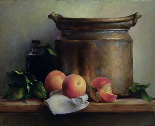 Painting Code#3508-Fruits and A Copper Pot