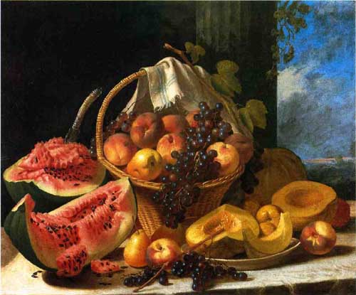 Painting Code#3612-John F. Francis: Harvest of Plenty