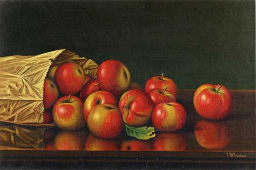 Painting Code#3644-Levi Wells Prentice - Apples