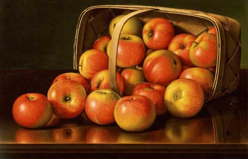 Painting Code#3646-Levi Wells Prentice - Apples