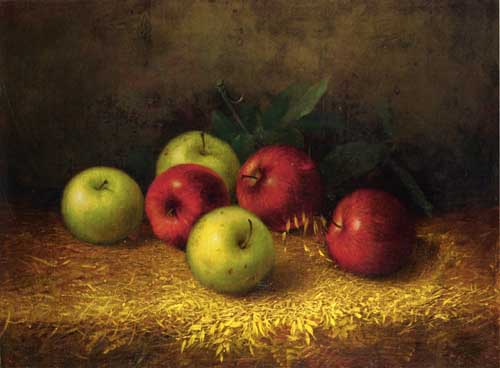 Painting Code#3683-Charles Ethan Porter - Apples on the Ground