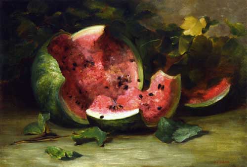 Painting Code#3684-Charles Ethan Porter - Cracked Watermelon