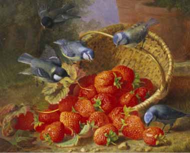 Painting Code#3736-Stannard, Eloise Harriet - Feast of Strawberries