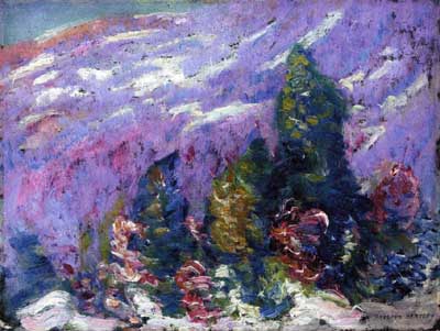 Painting Code#40013-Marsden Hartley: Songs of Winter