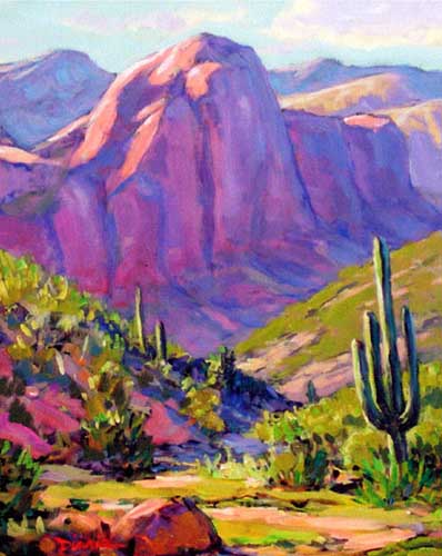 Painting Code#40127-Arizona Landscape