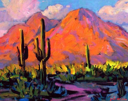 Painting Code#40128-Arizona Landscape