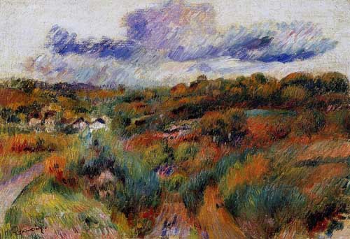 Painting Code#40182-Renoir, Pierre-Auguste - Landscape