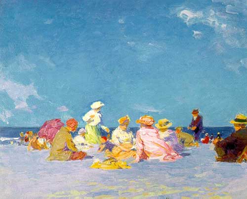 Painting Code#40188-Potthast, Edward(USA): Afternoon Fun

