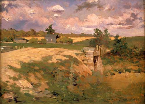 Painting Code#40190-Irving Ramsey Wiles: Summer Landscape