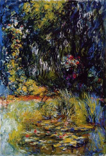 Painting Code#40243-Monet, Claude - Water Lilly Pond