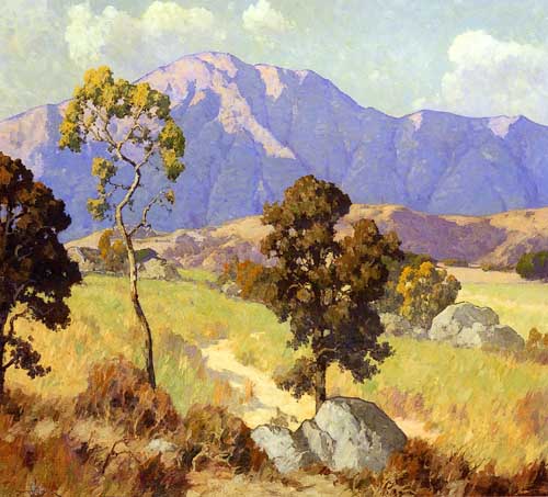 Painting Code#40319-Braun, Maurice(USA): Mountain Shadows