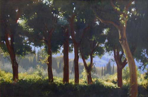 Painting Code#40412-Hyde, Maureen(USA): Through the Trees