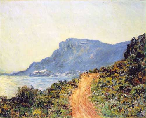 Painting Code#40554-Monet, Claude: The Corniche of Monaco