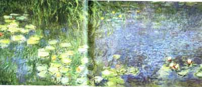 Painting Code#40564-Monet, Claude - Water Lilies: Morning
