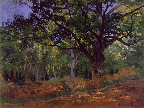 Painting Code#40566-Monet, Claude: The Bodmer Oak