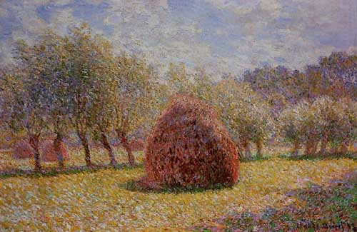 Painting Code#40574-Monet, Claude: Haystacks at Giverny