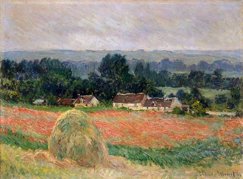 Painting Code#40582-Monet, Claude - Haystack at Giverny 