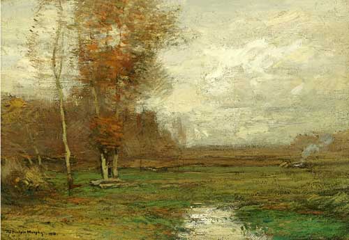 Painting Code#40588-John Francis Murphy - Early Autumn Landscape