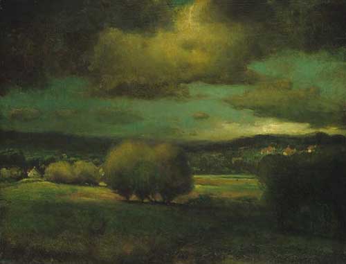 Painting Code#40591-Inness, George (USA) - Approaching Storm