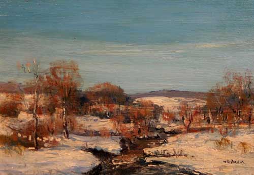 Painting Code#40734-Baum, Walter E.: Snowy Valley