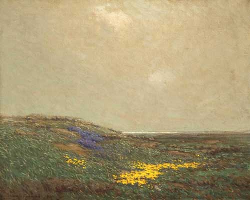 Painting Code#40801-GRANVILLE REDMOND(USA): Wildflowers by the California Coast