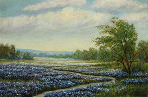 Painting Code#40819-ROBERT PEARSON(USA): Texas Bluebonnets