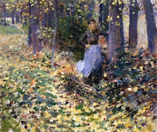 Painting Code#40879-Robinson, Theodore(USA): Autumn Sunlight
