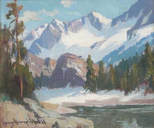 Painting Code#40924-Marion Kavanaugh Wachtel(USA): In the Sierra Nevada