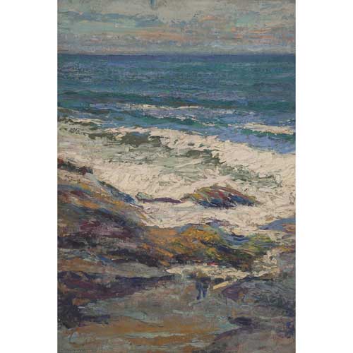 Painting Code#40929-Carl Newland Werntz(USA): Seascap