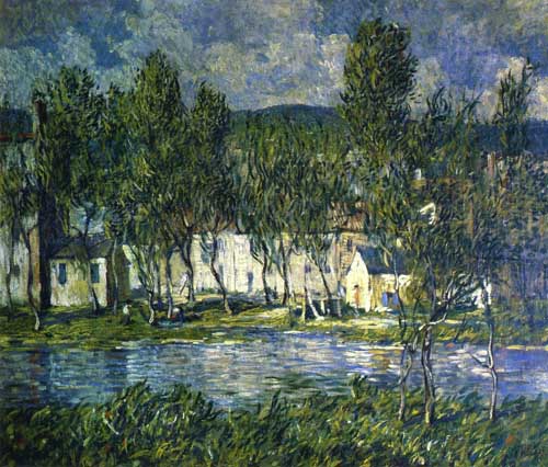Painting Code#41129-Robert Spencer - Flowing Water