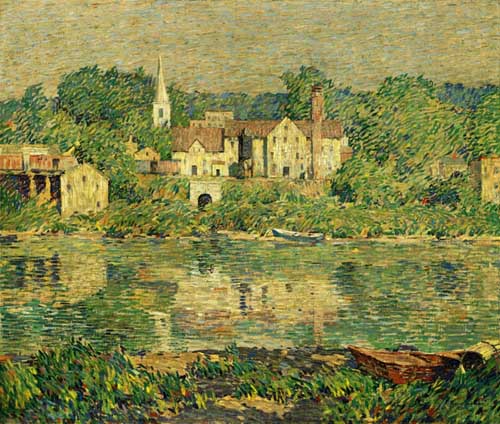 Painting Code#41136-Robert Spencer - The Green River